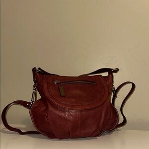 Kenneth Cole New York Brown Shoulder Bag with Sleek Design